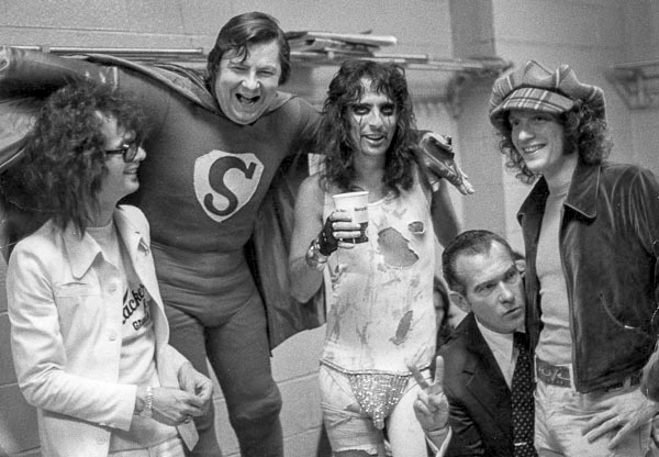 Al Kooper and Alice Cooper