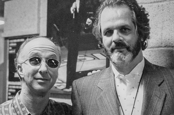  Al Kooper with Paul Shaffer at Bob Dylan 30th Anniversary Concert